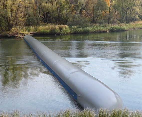 Водоналивные дамбы в Саратове